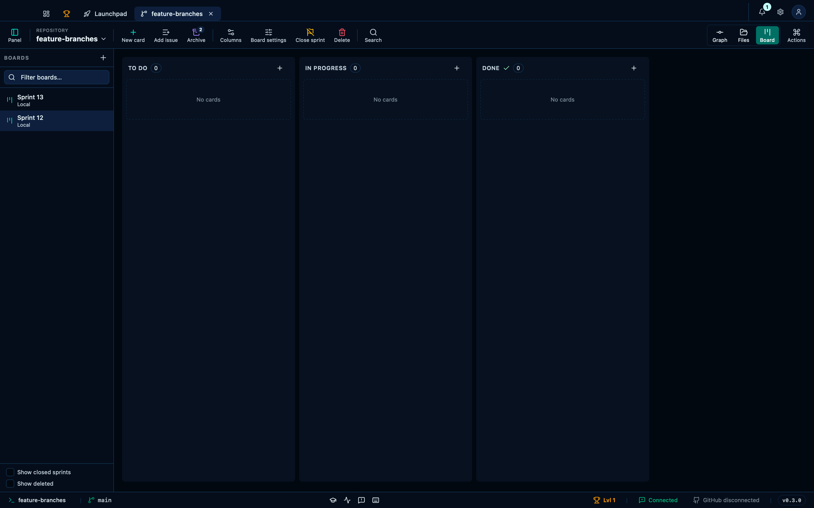 Archiving or moving a whole column's cards at once