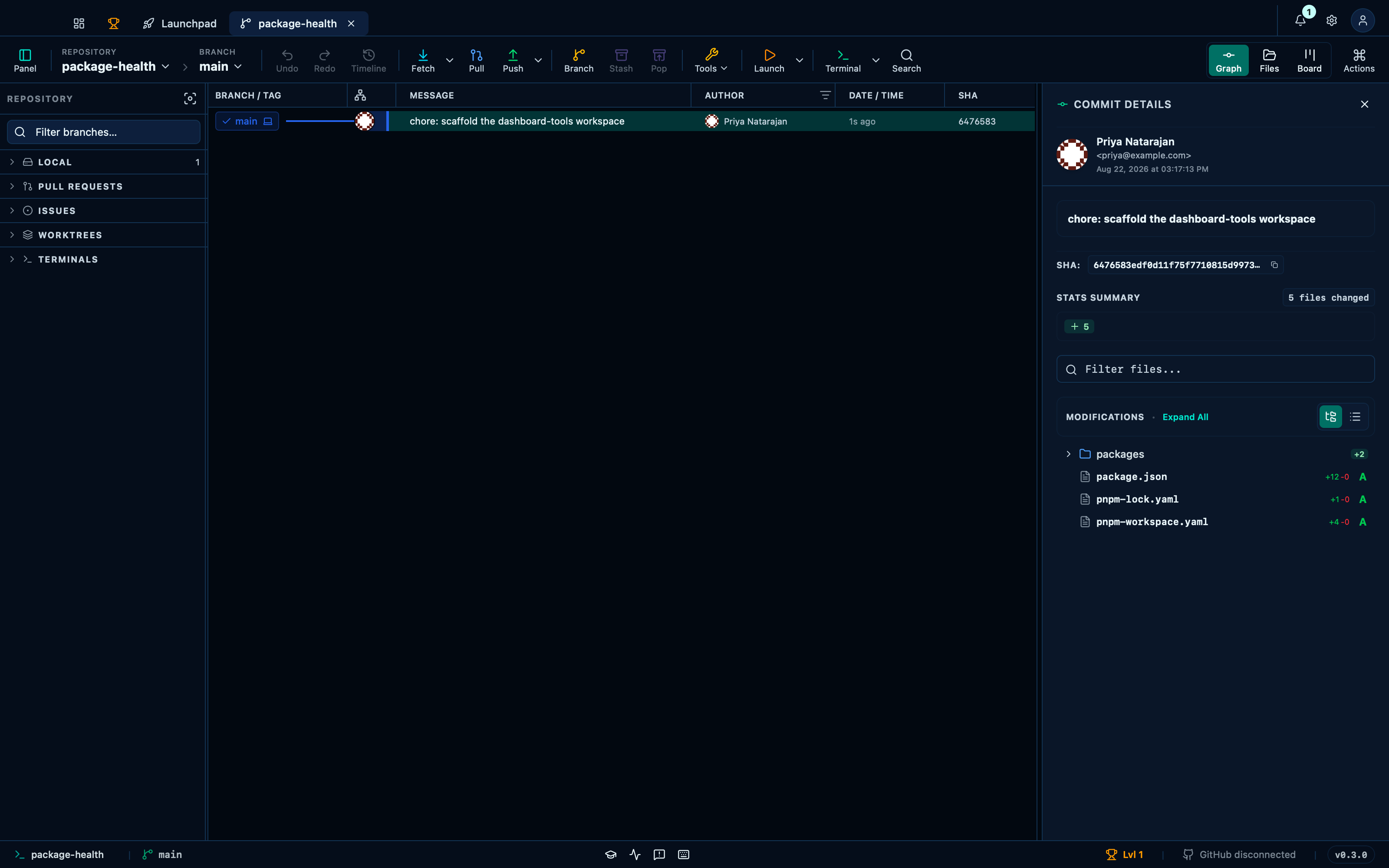 Choosing which task the Launch button's primary click runs